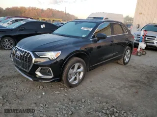 2021 Audi Q3 Premium Plus with VIN WA1BUCF32M1110302, listed as a Copart auction lot 78208674 with 15,132 mi miles and Salvage Title. Bid and sale history available at carsss.com. Image 1.