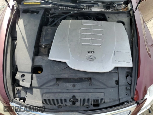 2008 Lexus LS 460 with VIN JTHBL46F285079509, listed as a Copart auction lot 52600035 with 208,811 mi miles and Clean Title. Bid and sale history available at carsss.com. Image 12.