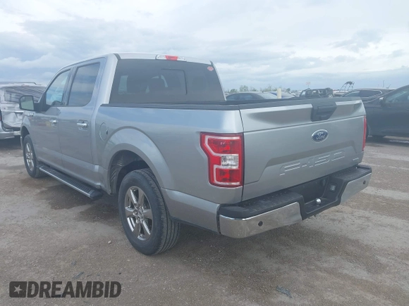 2020 Ford F-150 XL with VIN 1FTEW1CP7LFB28014, listed as a IAAI auction lot 41909984 with 50,815 mi miles. Bid and sale history available at carsss.com. Image 3.