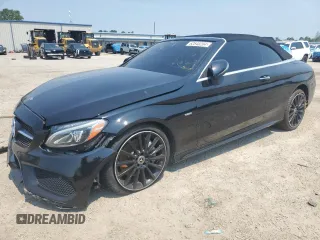 2018 Mercedes-Benz C 300 with VIN WDDWK4KB7JF666142, listed as a Copart auction lot 62640204 with 58,159 mi miles and Salvage title. Bid and sale history available at DreamBid. Image 1.