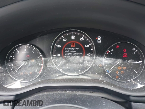 2022 Mazda 3 2.5 Turbo with VIN 3MZBPBAY8NM300598, listed as a IAAI auction lot 42569553 with 27,736 mi miles and . Bid and sale history available at DreamBid. Image 7.