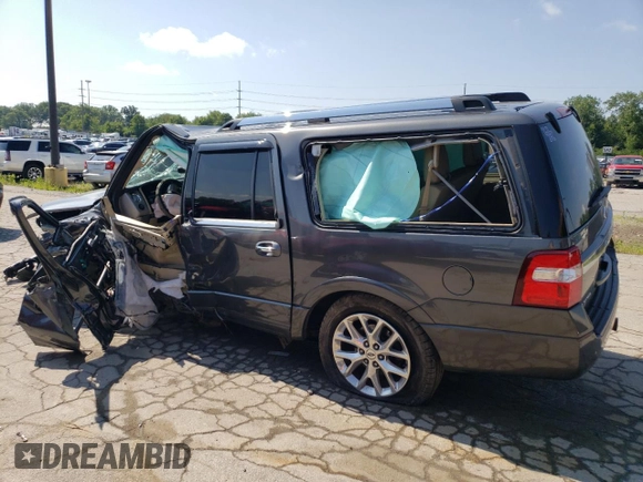 2015 Ford Expedition EL Limited with VIN 1FMJK2AT1FEF51001, listed as a Copart auction lot 62021754 with 0 mi miles and Salvage Title. Bid and sale history available at carsss.com. Image 2.