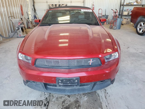 2011 Ford Mustang GT with VIN 1ZVBP8FF7B5153654, listed as a Copart auction lot 81257634 with 48,879 mi miles and Salvage Title. Bid and sale history available at DreamBid. Image 5.