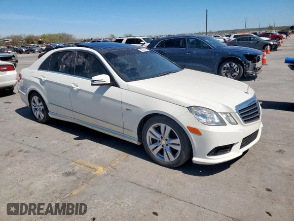 2011 Mercedes-Benz E 350 Luxury with VIN WDDHF2EB2BA492573, listed as a Copart auction lot 50381795 with 143,019 mi miles and Clean title. Bid and sale history available at DreamBid. Image 4.