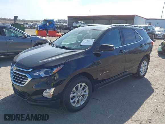 2019 Chevrolet Equinox LT with VIN 3GNAXUEV0KL196305, listed as a IAAI auction lot 41918613 with 66,146 mi miles and . Bid and sale history available at DreamBid. Image 23.