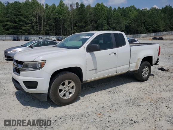 2015 Chevrolet Colorado 2WD WT with VIN 1GCHSAEA8F1189472, listed as a Copart auction lot 58863215 with 201,722 mi miles and Clean title. Bid and sale history available at DreamBid. Image 1.