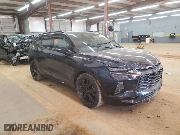 2020 Chevrolet Blazer RS with VIN 3GNKBKRS2LS567270, listed as a Copart auction lot 46667955 with Not provided miles and Salvage title. Bid and sale history available at DreamBid. Image 4.