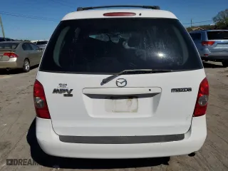 2003 Mazda MPV LX with VIN JM3LW28A330335382, listed as a Copart auction lot 74640944 with 209,833 mi miles and Salvage Title. Bid and sale history available at carsss.com. Image 6.