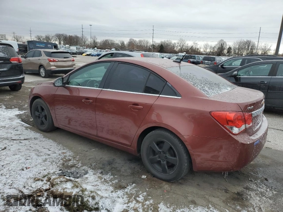 2012 Chevrolet Cruze LT w/1LT with VIN 1G1PF5SC9C7331018, listed as a Copart auction lot 82116214 with 189,849 mi miles and Salvage Title. Bid and sale history available at carsss.com. Image 2.