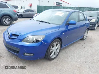 2008 Mazda Mazda3 s Sport with VIN JM1BK343481837431, listed as a IAAI auction lot 42118956 with 247,566 mi miles. Bid and sale history available at carsss.com. Image 2.
