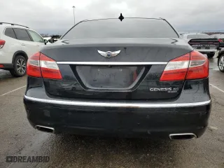 2013 Hyundai Genesis 5.0L R-Spec with VIN KMHGC4DH7DU219710, listed as a Copart auction lot 84150844 with 118,054 mi miles and Salvage Title. Bid and sale history available at carsss.com. Image 6.