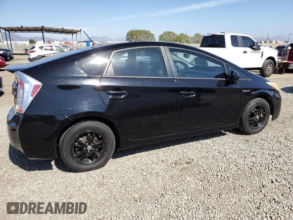 2012 Toyota Prius One with VIN JTDKN3DU6C1517021, listed as a Copart auction lot 55260195 with 183,467 mi miles and Clean Title. Bid and sale history available at DreamBid. Image 3.