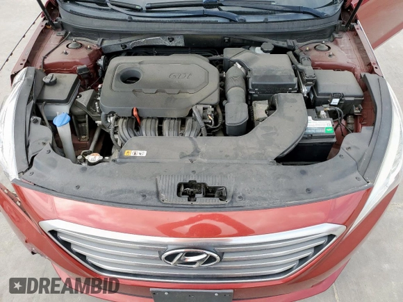 2016 Hyundai Sonata SE with VIN 5NPE24AF4GH325497, listed as a Copart auction lot 54913855 with 120,487 mi miles and Salvage Title. Bid and sale history available at carsss.com. Image 11.