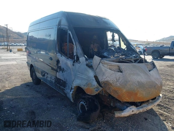 2022 Mercedes-Benz Sprinter Cargo with VIN W1Y70BGY5NT110887, listed as a IAAI auction lot 41441291 with Not Provided miles and . Bid and sale history available at DreamBid. Image 1.