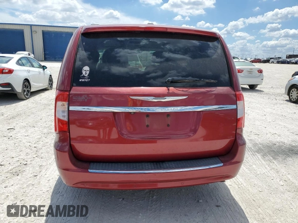 2011 Chrysler Town & Country Touring L with VIN 2A4RR8DG1BR645679, listed as a Copart auction lot 69432794 with 129,236 mi miles and Salvage Title. Bid and sale history available at DreamBid. Image 6.