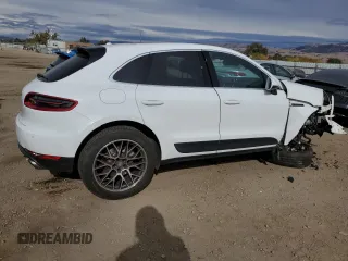 2016 Porsche Macan S with VIN WP1AB2A56GLB41649, listed as a Copart auction lot 81804904 with 76,135 mi miles and Salvage title. Bid and sale history available at DreamBid. Image 3.