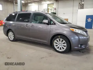2011 Toyota Sienna XLE AAS with VIN 5TDYK3DCXBS028505, listed as a Copart auction lot 52927885 with 240,646 mi miles and Salvage Title. Bid and sale history available at DreamBid. Image 4.