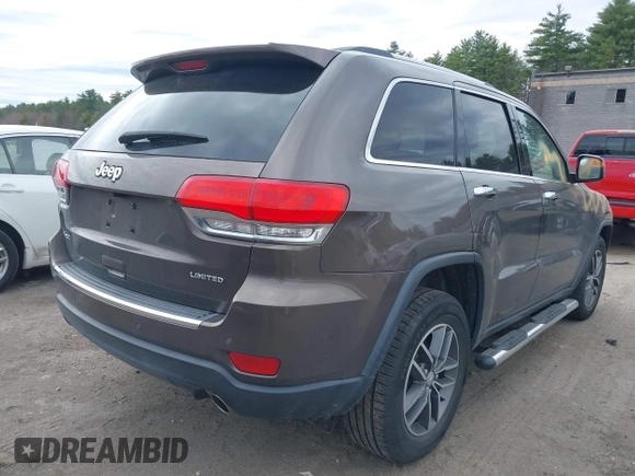 2018 Jeep Grand Cherokee Limited z VIN 1C4RJFBG4JC268356, wystawiony jako IAAI lot #42071471 z przebiegiem 120 083 mil mil oraz . Historia ofert i sprzedaży dostępna na DreamBid. Obrazek 4.