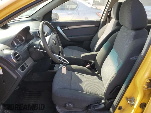2010 Chevrolet Aveo 2LT with VIN KL1TG5DE5AB046674, listed as a Copart auction lot 51097495 with 120,577 mi miles and Salvage title. Bid and sale history available at DreamBid. Image 7.