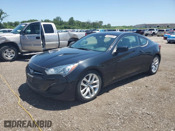 2013 Hyundai Genesis Coupe Premium with VIN KMHHT6KD1DU099628, listed as a Copart auction lot 65856805 with 152,055 mi miles and Clean title. Bid and sale history available at DreamBid. Image 1.