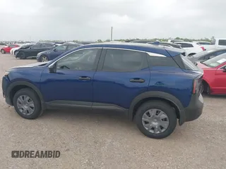 2025 Nissan Kicks S with VIN 3N8AP6BA3SL325597, listed as a IAAI auction lot 41958706 with 371 mi miles. Bid and sale history available at carsss.com. Image 14.