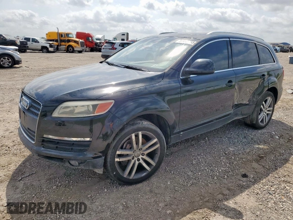 2008 Audi Q7 Premium with VIN WA1BY74L08D023419, listed as a Copart auction lot 57443265 with 204,142 mi miles and Salvage title. Bid and sale history available at DreamBid. Image 1.