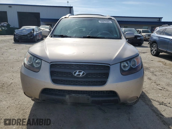 2007 Hyundai Santa Fe GLS with VIN 5NMSG13D77H041762, listed as a Copart auction lot 55879385 with 96,665 mi miles and Non repairable. Bid and sale history available at DreamBid. Image 5.