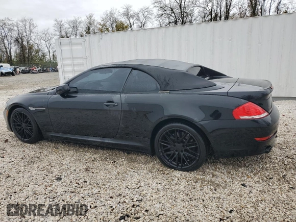 2010 BMW 6 Series 650i z VIN WBAEB5C57AC224979, wystawiony jako Copart lot #80849124 z przebiegiem 157 782 mil mil oraz Czysty tytuł • Clean title. Historia ofert i sprzedaży dostępna na DreamBid. Obrazek 2.