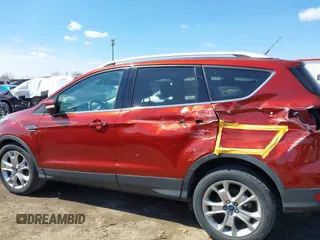2016 Ford Escape Titanium with VIN 1FMCU0JX6GUC37684, listed as a IAAI auction lot 41829191 with 88,032 mi miles. Bid and sale history available at carsss.com. Image 14.