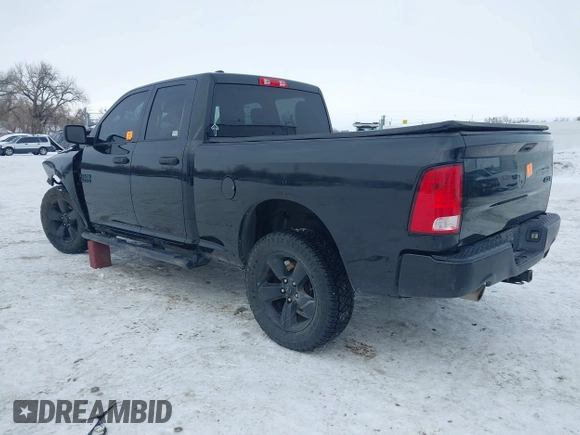 2017 Ram 1500 Express with VIN 1C6RR7FT5HS509063, listed as a IAAI auction lot 41533876 with 102,796 mi miles. Bid and sale history available at carsss.com. Image 3.