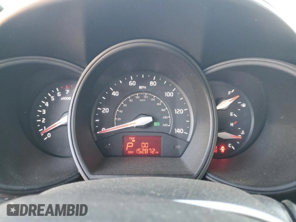2016 Kia Rio LX with VIN KNADM4A30G6604268, listed as a Copart auction lot 42232105 with 152,872 mi miles and Salvage Title. Bid and sale history available at carsss.com. Image 9.