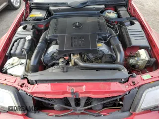 1996 Mercedes-Benz SL-Class with VIN WDBFA67FXTF131702, listed as a Copart auction lot 76585014 with 0 mi miles and Non Repairable. Bid and sale history available at carsss.com. Image 11.