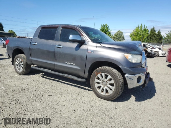 2012 Toyota Tundra 4WD Truck LTD with VIN 5TFHY5F15CX256557, listed as a Copart auction lot 58452704 with 128,640 mi miles and Salvage Title. Bid and sale history available at carsss.com. Image 4.