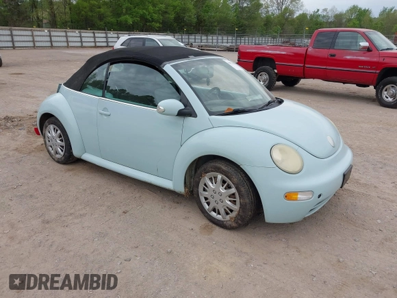 2005 Volkswagen Beetle GL with VIN 3VWBM31Y45M313007, listed as a IAAI auction lot 42075021 with 176,274 mi miles and . Bid and sale history available at DreamBid. Image 1.