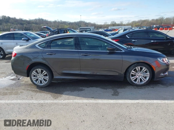 2015 Chrysler 200 Limited with VIN 1C3CCCABXFN528411, listed as a IAAI auction lot 41823474 with 53,925 mi miles. Bid and sale history available at carsss.com. Image 13.