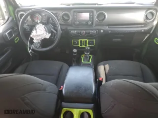 2018 Jeep Wrangler Unlimited Sport S with VIN 1C4HJXDG8JW272536, listed as a Copart auction lot 48490415 with 95,803 mi miles and Salvage Title. Bid and sale history available at carsss.com. Image 8.