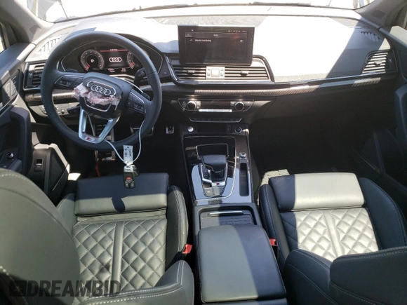 2021 Audi SQ5 Premium Plus with VIN WA1B4AFY7M2032061, listed as a Copart auction lot 59456094 with 15,309 mi miles and Salvage Title. Bid and sale history available at DreamBid. Image 8.
