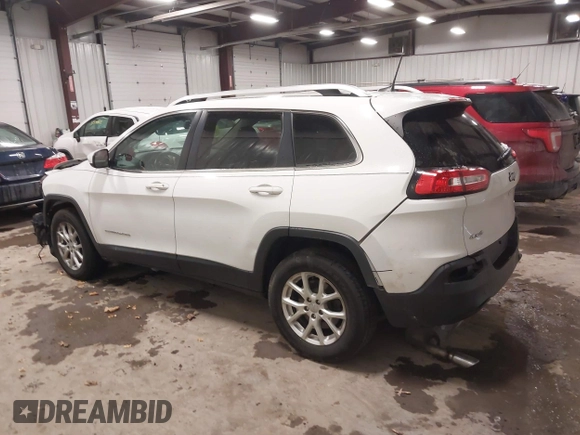 2016 Jeep Cherokee Latitude with VIN 1C4PJMCB1GW119621, listed as a IAAI auction lot 41310872 with 123,841 mi miles. Bid and sale history available at carsss.com. Image 14.