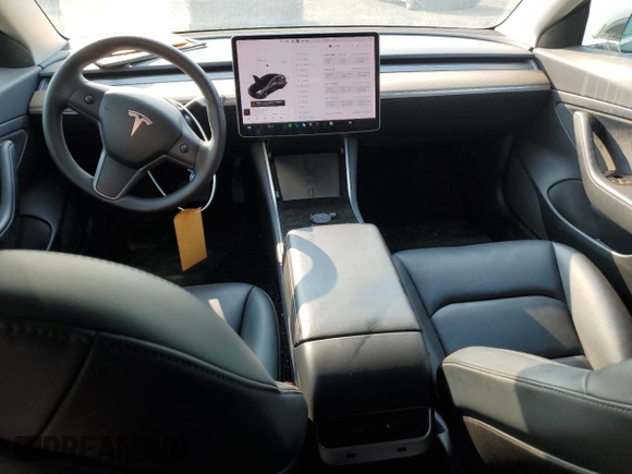 2020 Tesla Model 3 Standard Range Plus with VIN 5YJ3E1EA8LF609364, listed as a Copart auction lot 58828794 with 127,781 mi miles and Non Repairable. Bid and sale history available at DreamBid. Image 8.