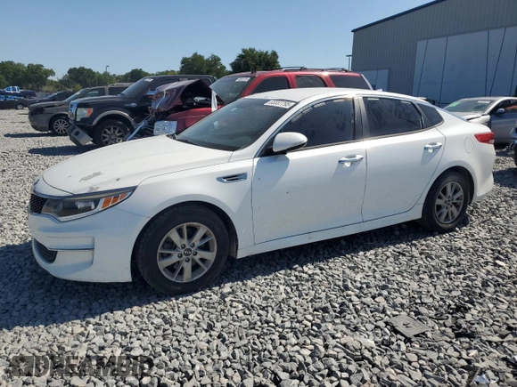 2016 Kia Optima LX with VIN 5XXGT4L39GG024003, listed as a Copart auction lot 53337795 with 161,296 mi miles and Clean Title. Bid and sale history available at carsss.com. Image 1.