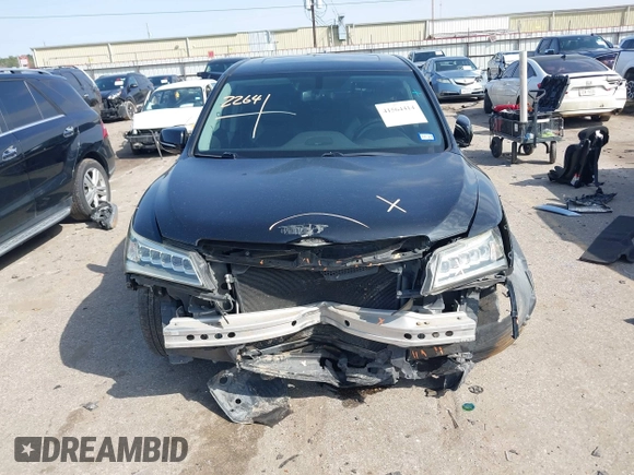 2014 Acura MDX with VIN 5FRYD3H28EB004674, listed as a IAAI auction lot 41564414 with 186,220 mi miles. Bid and sale history available at carsss.com. Image 12.