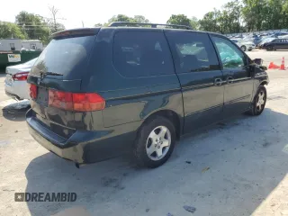 2000 Honda Odyssey EX with VIN 2HKRL1860YH599624, listed as a Copart auction lot 51588625 with Not Provided miles and Salvage Title. Bid and sale history available at DreamBid. Image 3.