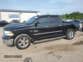 2018 Ram 1500 Big Horn z VIN 3C6RR6LT7JG146048, wystawiony jako Copart lot #62415675 z przebiegiem 77 131 mil mil oraz Szkoda całkowita • Salvage title. Historia ofert i sprzedaży dostępna na DreamBid. Obrazek 1.