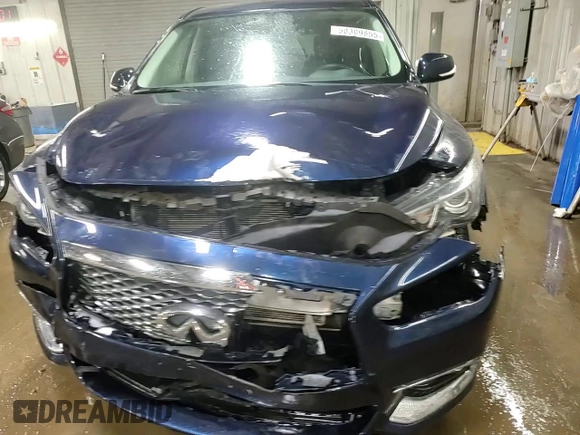 2020 Infiniti QX60 Luxe with VIN 5N1DL0MN7LC532276, listed as a Copart auction lot 50309855 with 14,951 mi miles and Salvage Title. Bid and sale history available at DreamBid. Image 13.