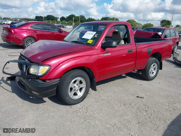 2002 Toyota Tacoma with VIN 5TENL42N22Z114565, listed as a IAAI auction lot 41160988 with 218,423 mi miles. Bid and sale history available at carsss.com. Image 2.