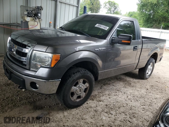 2014 Ford F-150 XL с VIN 1FTMF1EM8EFA25671, выставлен на аукционе Copart как лот 58941145 с пробегом 183 542 миль миль и Списание • Salvage title. История ставок и продаж доступна на DreamBid. Изображение 1.