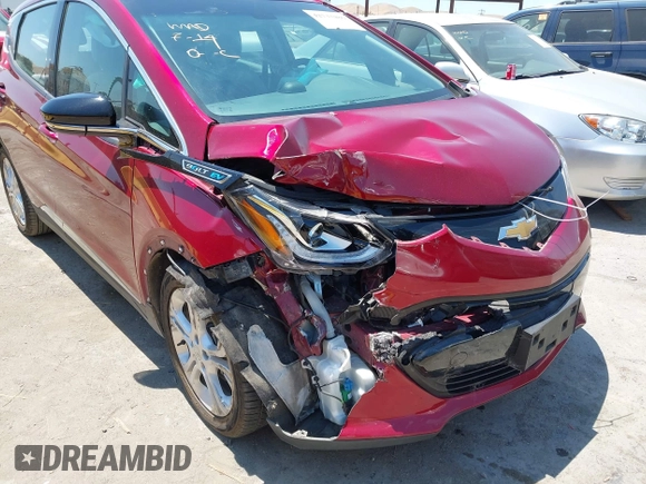 2017 Chevrolet Bolt EV LT z VIN 1G1FW6S08H4182035, wystawiony jako IAAI lot #42733486 z przebiegiem 54 476 mil mil oraz . Historia ofert i sprzedaży dostępna na DreamBid. Obrazek 6.