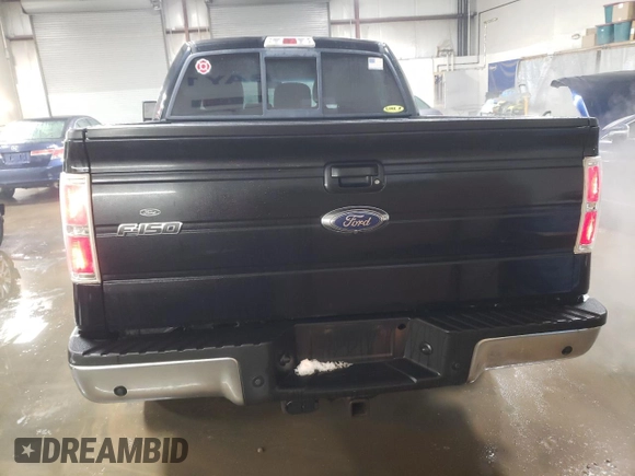 2011 Ford F-150 Lariat with VIN 1FTFW1E61BFB89740, listed as a Copart auction lot 45482805 with 142,851 mi miles and Salvage Title. Bid and sale history available at carsss.com. Image 6.