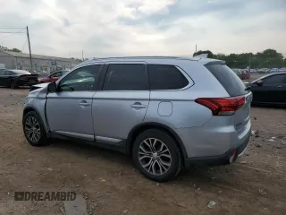 2017 Mitsubishi Outlander SE with VIN JA4AZ3A36HZ050715, listed as a Copart auction lot 59482875 with 74,158 mi miles and Salvage title. Bid and sale history available at DreamBid. Image 2.