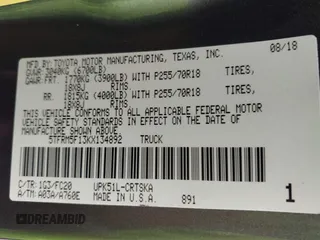 2019 Toyota Tundra SR with VIN 5TFRM5F13KX134892, listed as a IAAI auction lot 42354219 with 47,543 mi miles and . Bid and sale history available at DreamBid. Image 9.